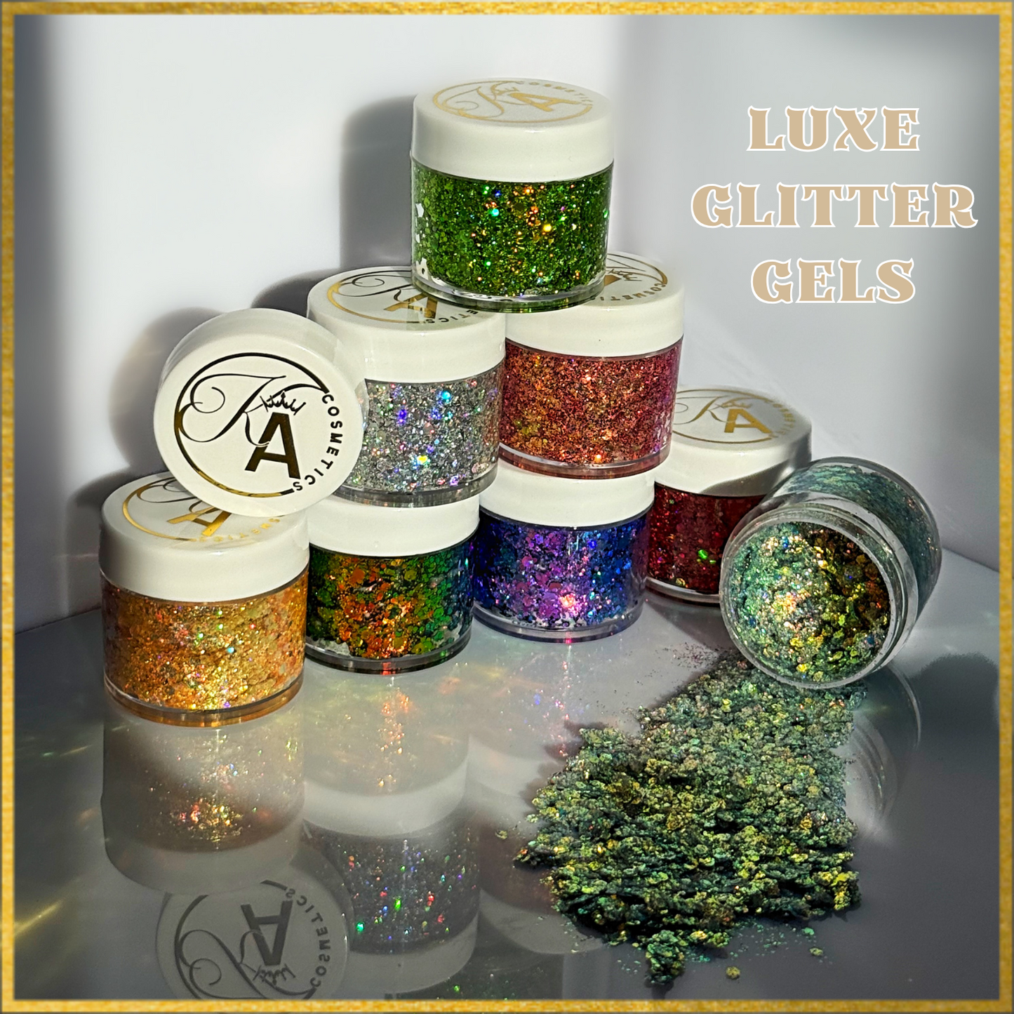 Luxe Glitter Gels