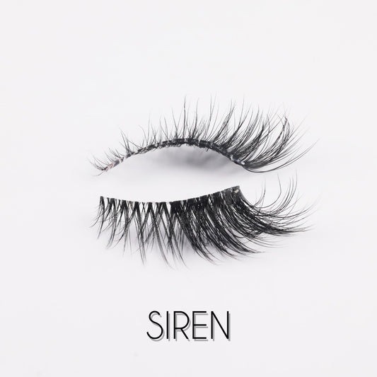Siren Half Lash Collection (Clear Band)