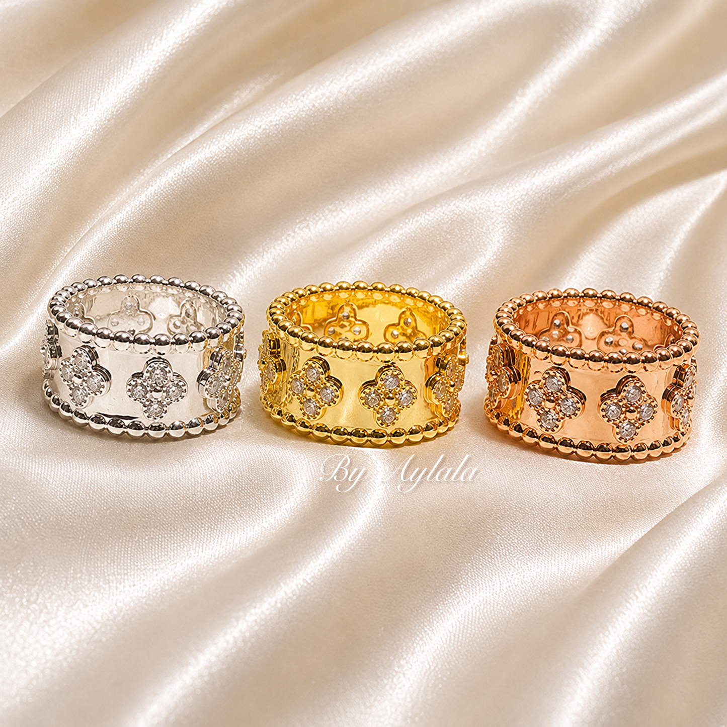 *PRE-ORDER* Pearled Diamond Ring