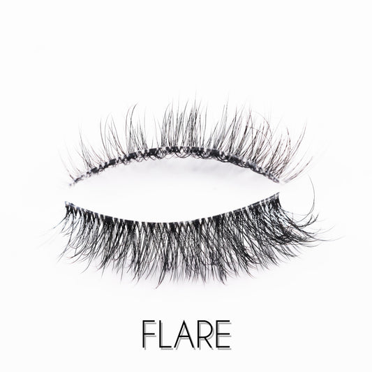 Flare Faux Faves Lash Collection (Clear Band)