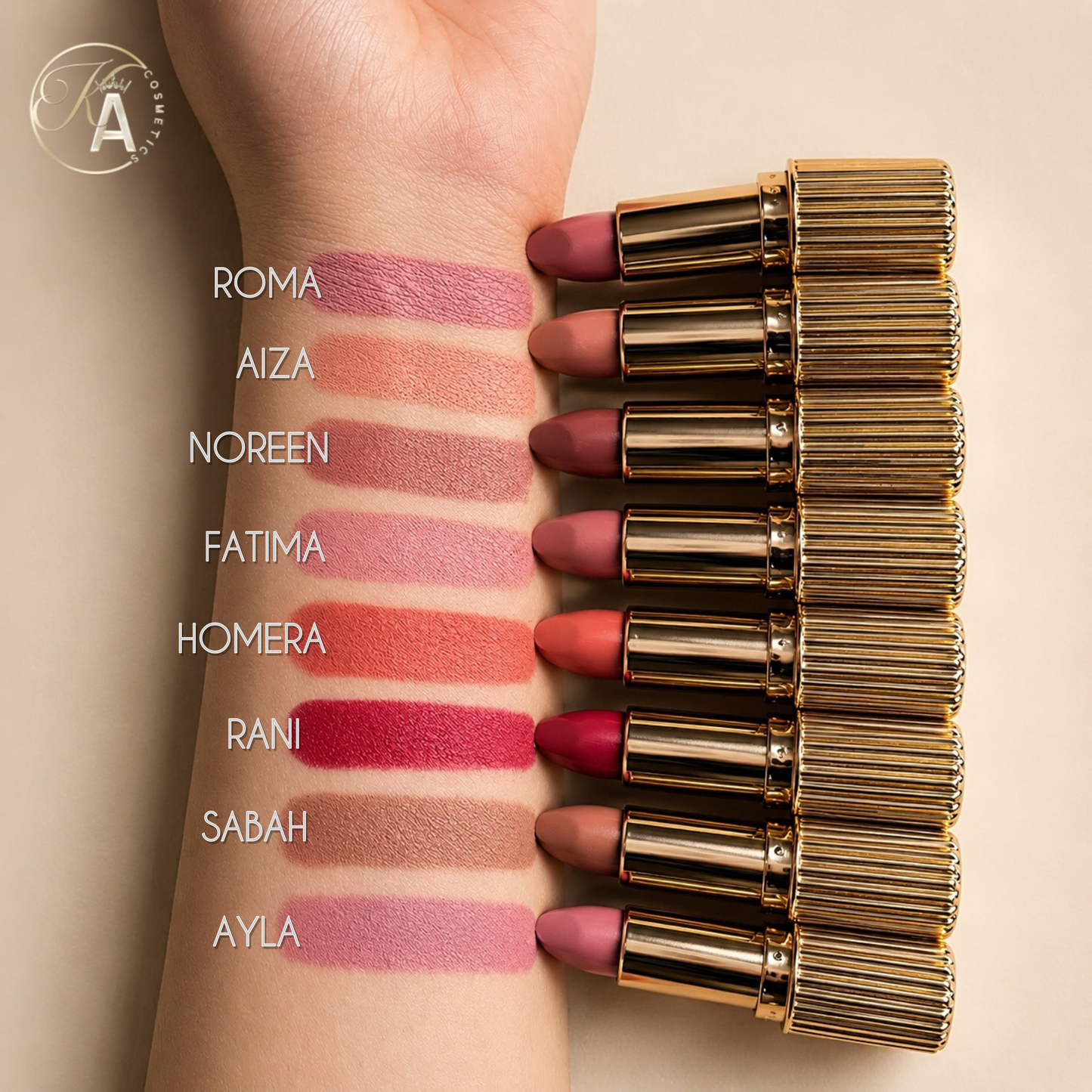 BULLET BUTTERS (Soft Matte Lipsticks)