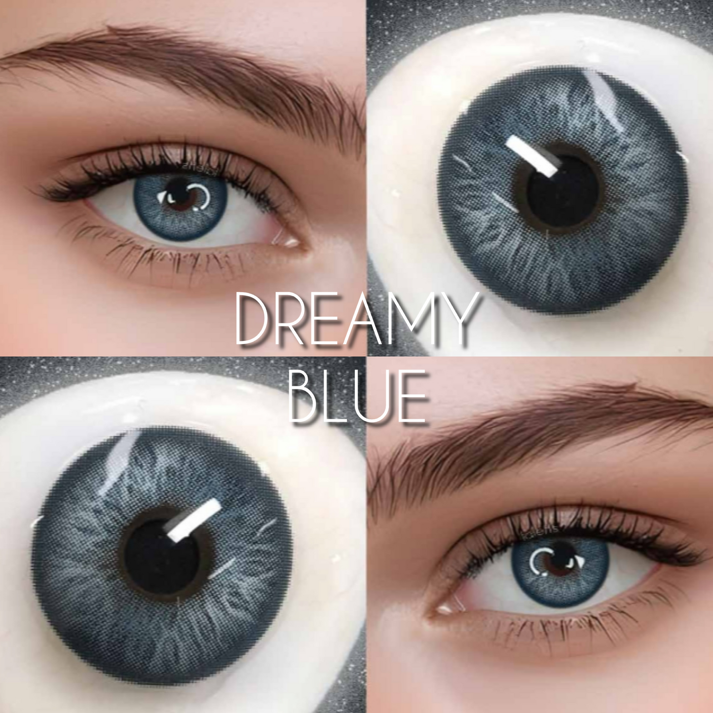 *NEW* DREAMY BLUE COSMETIC LENSES