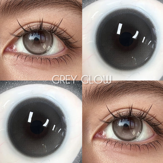 *NEW* GREY GLOW COSMETIC LENSES